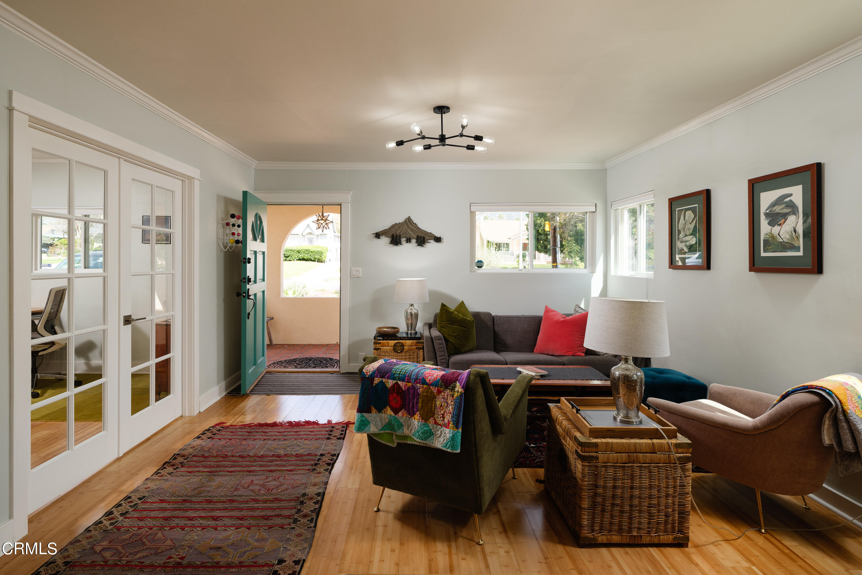 1794 Beverly Drive Pasadena, CA 91104 - Photo 8 of 56 a living room with furniture and wooden floor