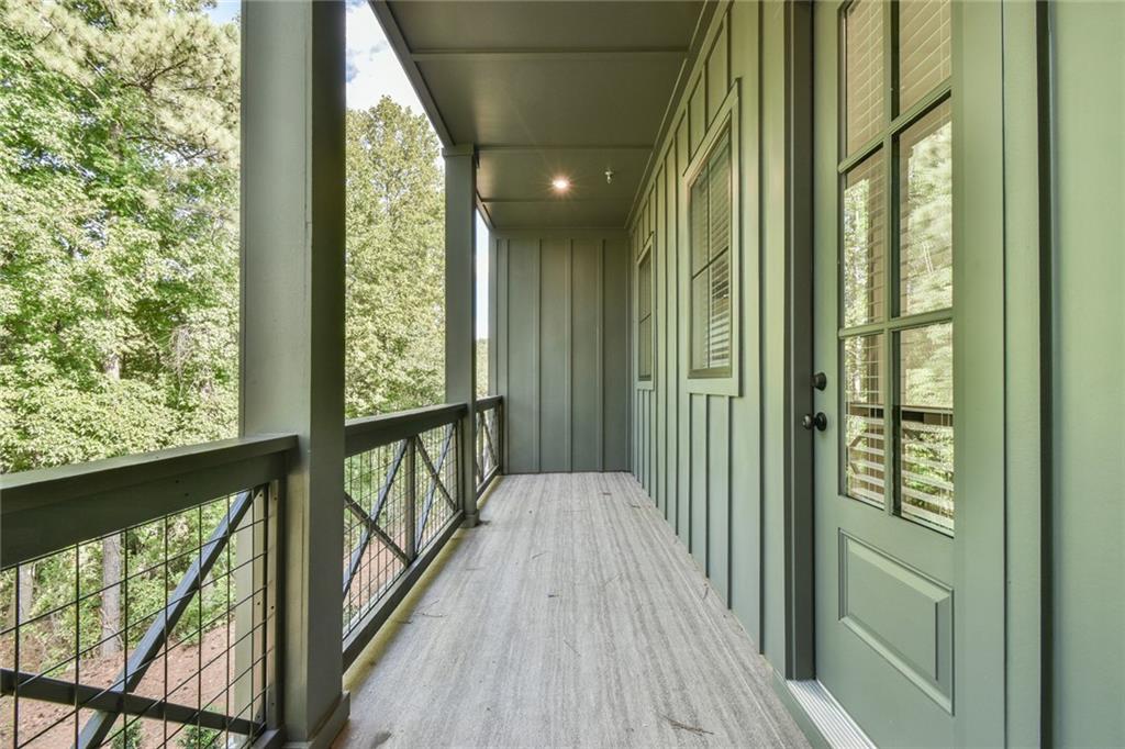 235 Firefly Circle Alpharetta, GA 30009 - Photo 21 of 30 a view of a balcony