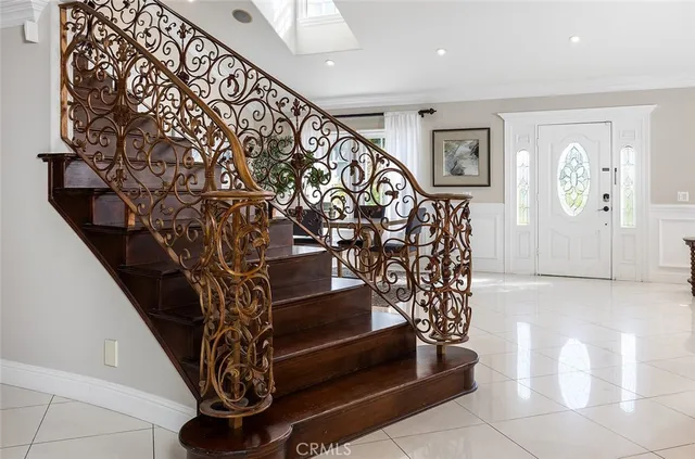 a view of entryway with a hallway