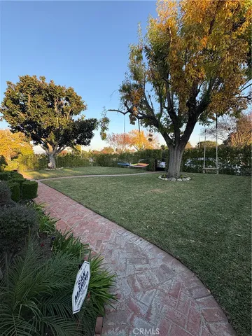 view of living room with furniture and cabinets