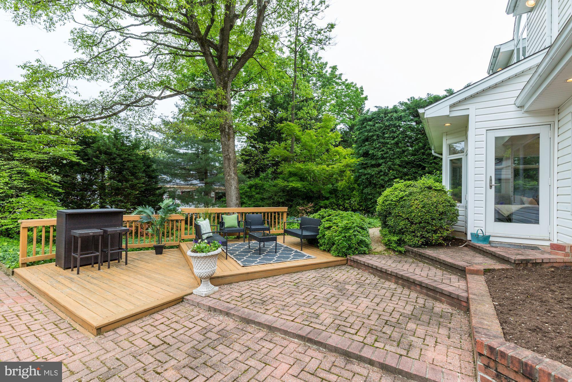 5508 Devon Road Bethesda, MD 20814 - Photo 30 of 41 Tiered patio great for entertaining