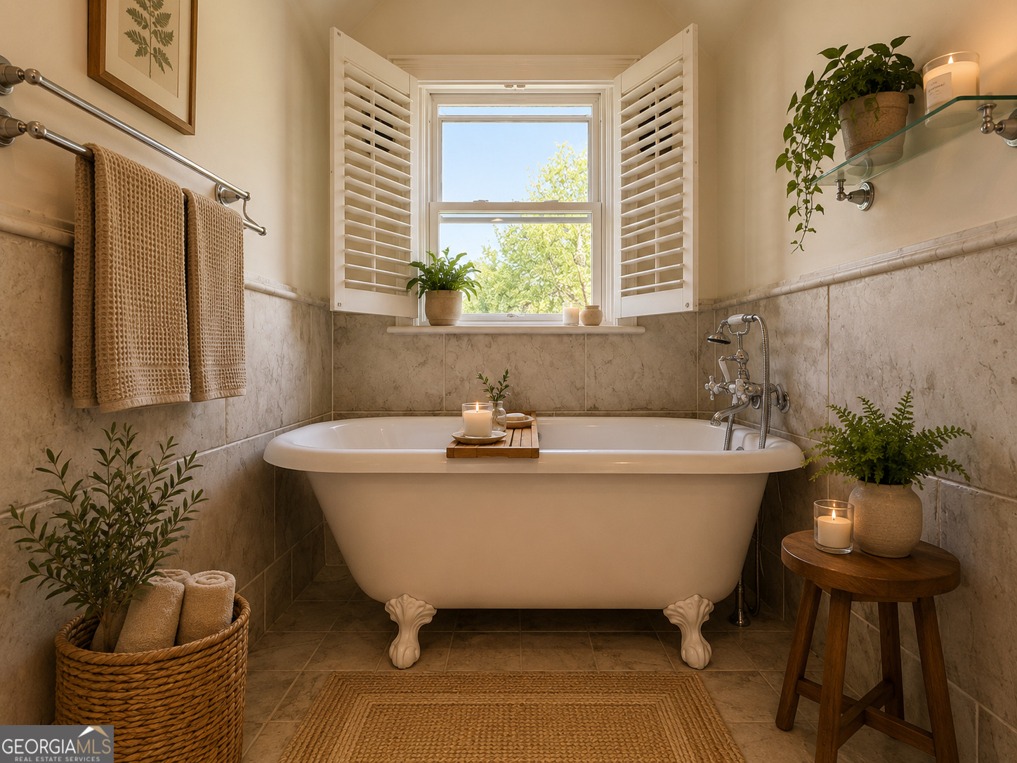 316 West Church Street Fort Valley, GA 31030 - Photo 24 of 28 a bath tub sitting in a bathroom next to a window