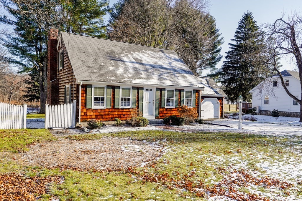 61 Walnut Street Shrewsbury, MA 01545 - Photo 26 of 38 a view of a house with large pool and sitting area