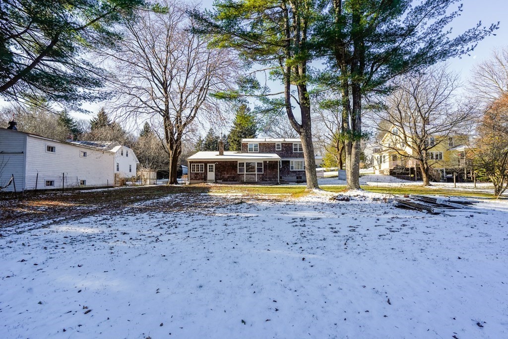 61 Walnut Street Shrewsbury, MA 01545 - Photo 28 of 38 a view of a yard with large trees