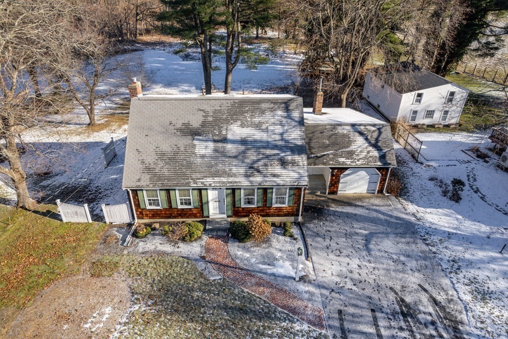 61 Walnut Street Shrewsbury, MA 01545 - Photo 30 of 38 a view of a house with backyard and sitting area