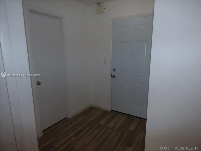 a view of a small space