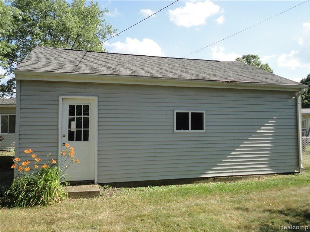 1157 Beta Road Walled Lake, MI 48390 - Photo 18 of 24 Back of garage