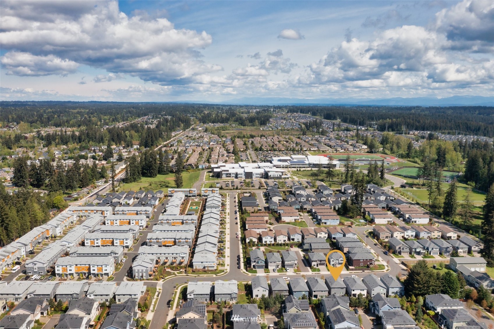 3720 194th Place Southeast Bothell, WA 98012 - Photo 5 of 36 an aerial view of a city