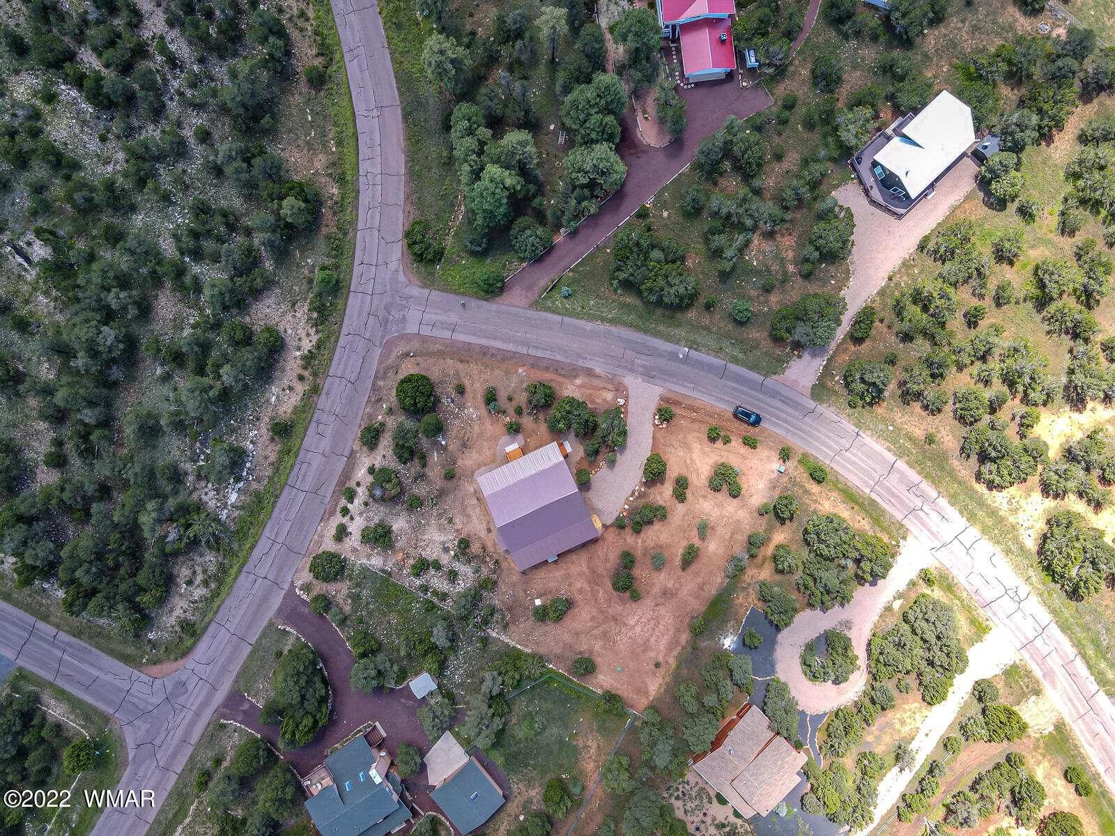 2956 Lodgepole Road Overgaard, AZ 85933 - Photo 31 of 34 an aerial view of a house
