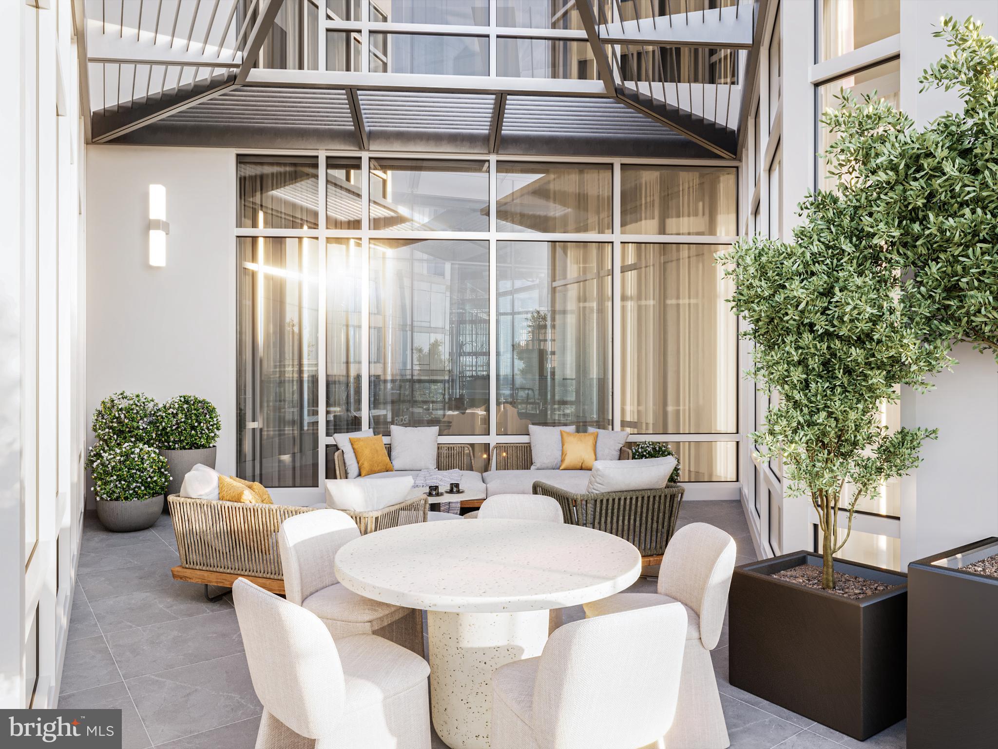 1414 South Penn Square, Unit PH1A Philadelphia, PA 19102 - Photo 5 of 20 a building outdoor space with patio furniture