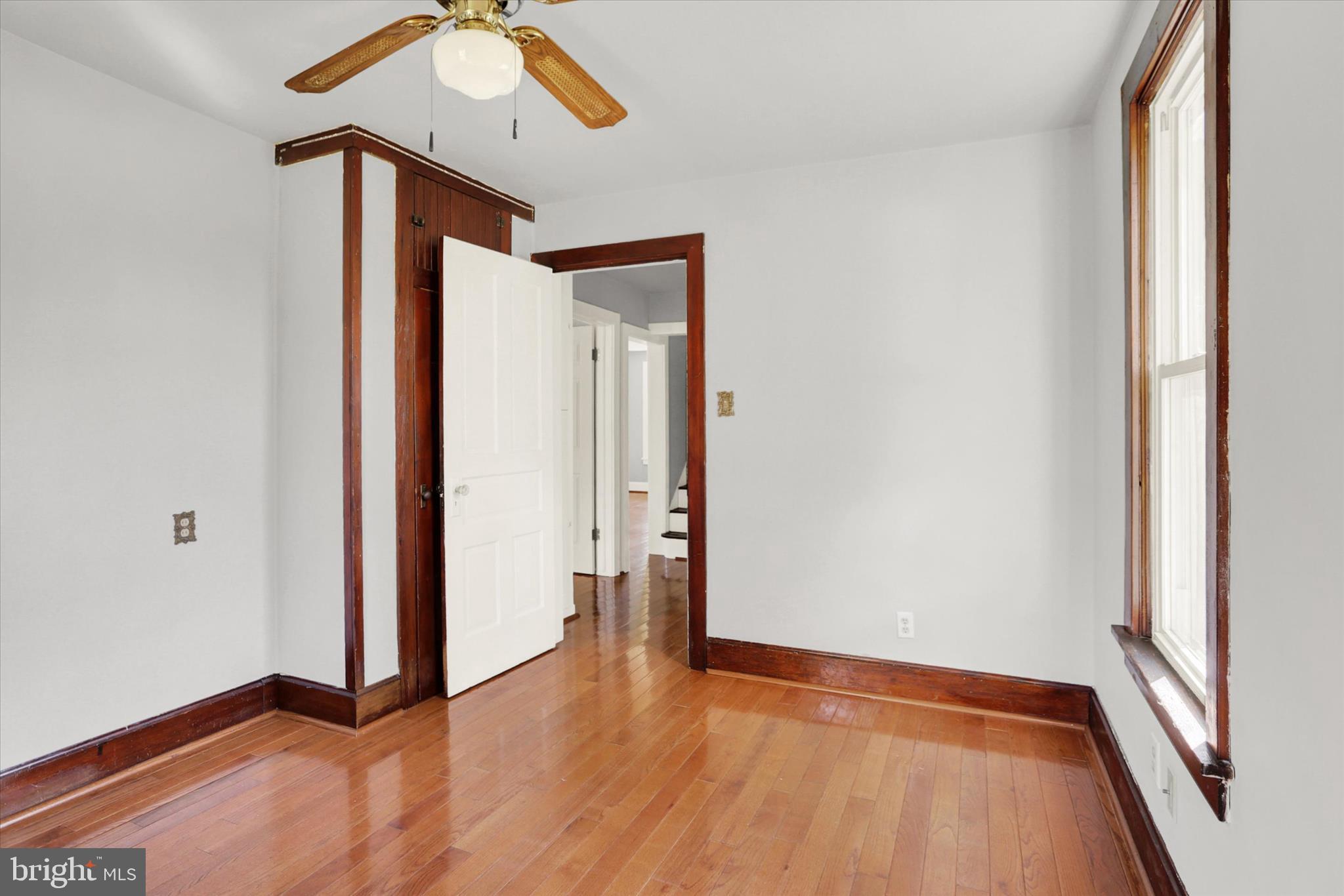 100 Roseglen Road Duncannon, PA 17020 - Photo 19 of 35 a view of an empty room with wooden floor and a window
