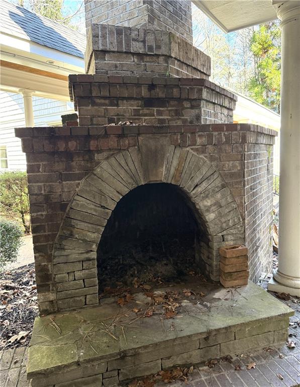 13039 Freemanville Road Alpharetta, GA 30004 - Photo 25 of 28 a close view of a fireplace