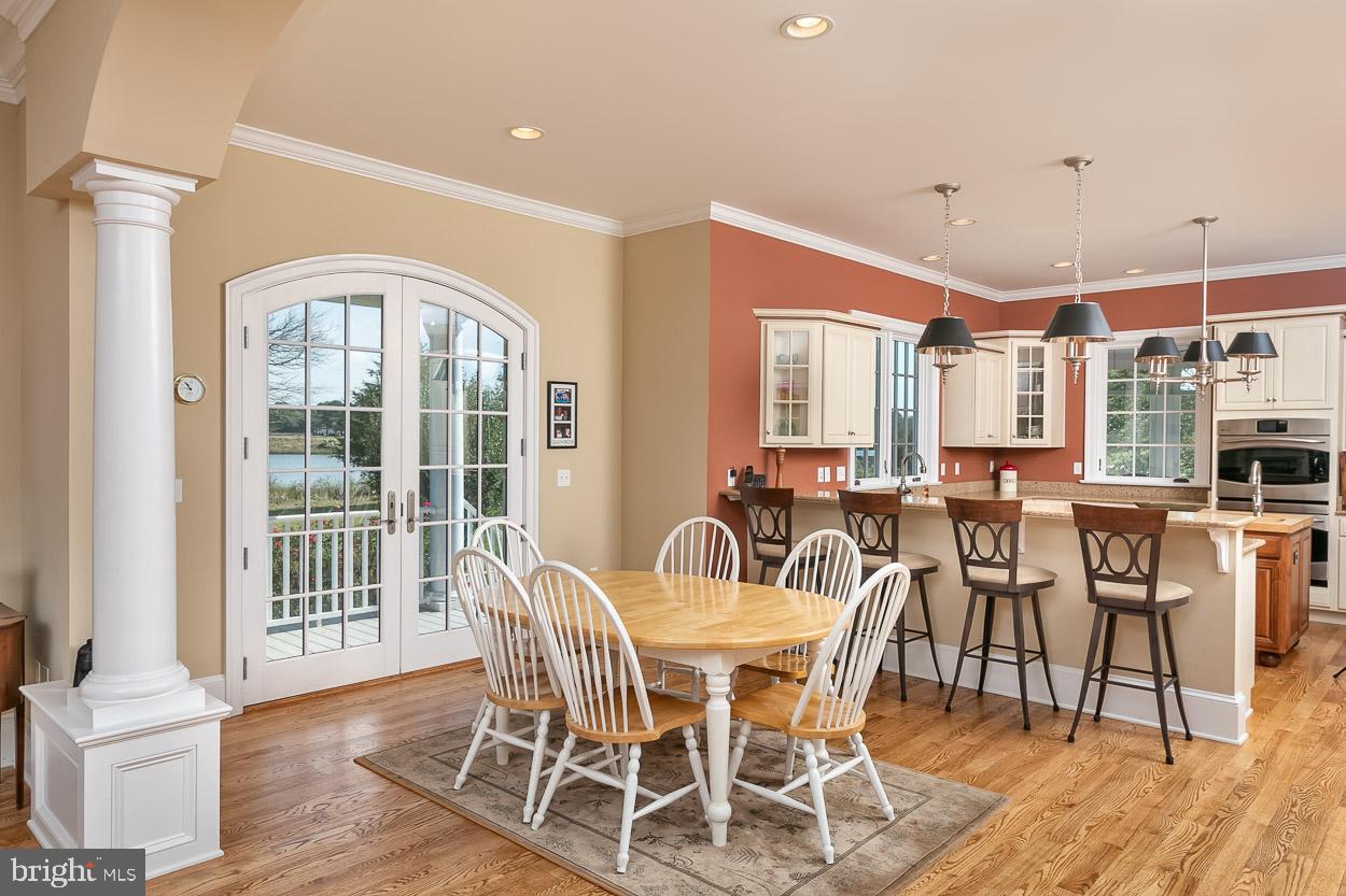 5547 Whitehall Road Cambridge, MD 21613 - Photo 16 of 60 Breakfast Nook With Easy Access to Porch