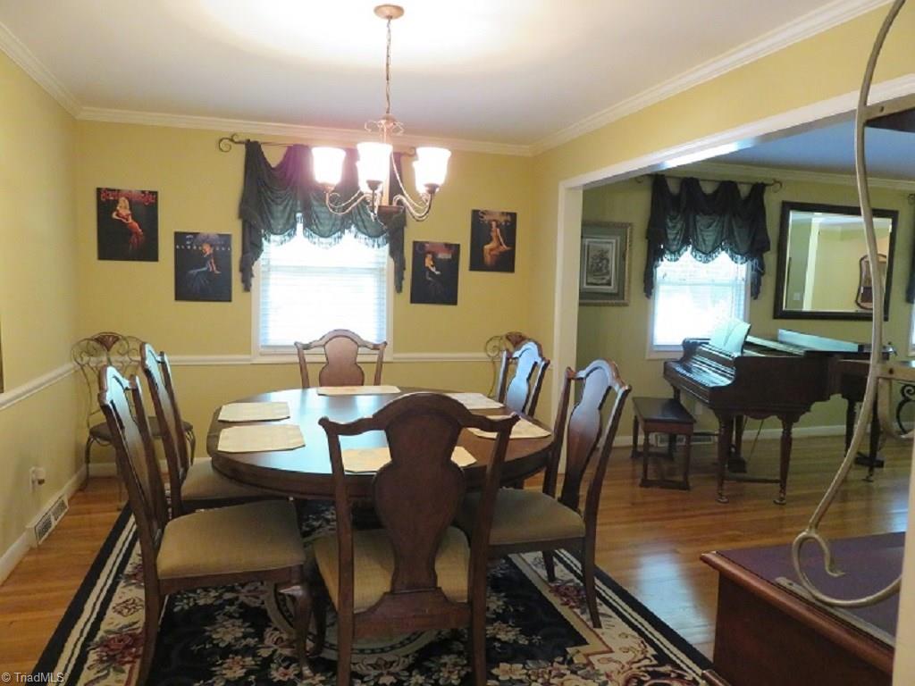 221 Pine Ridge Drive High Point, NC 27262 - Photo 6 of 25 Special occasions easily enjoyed in this beautiful formal dining room