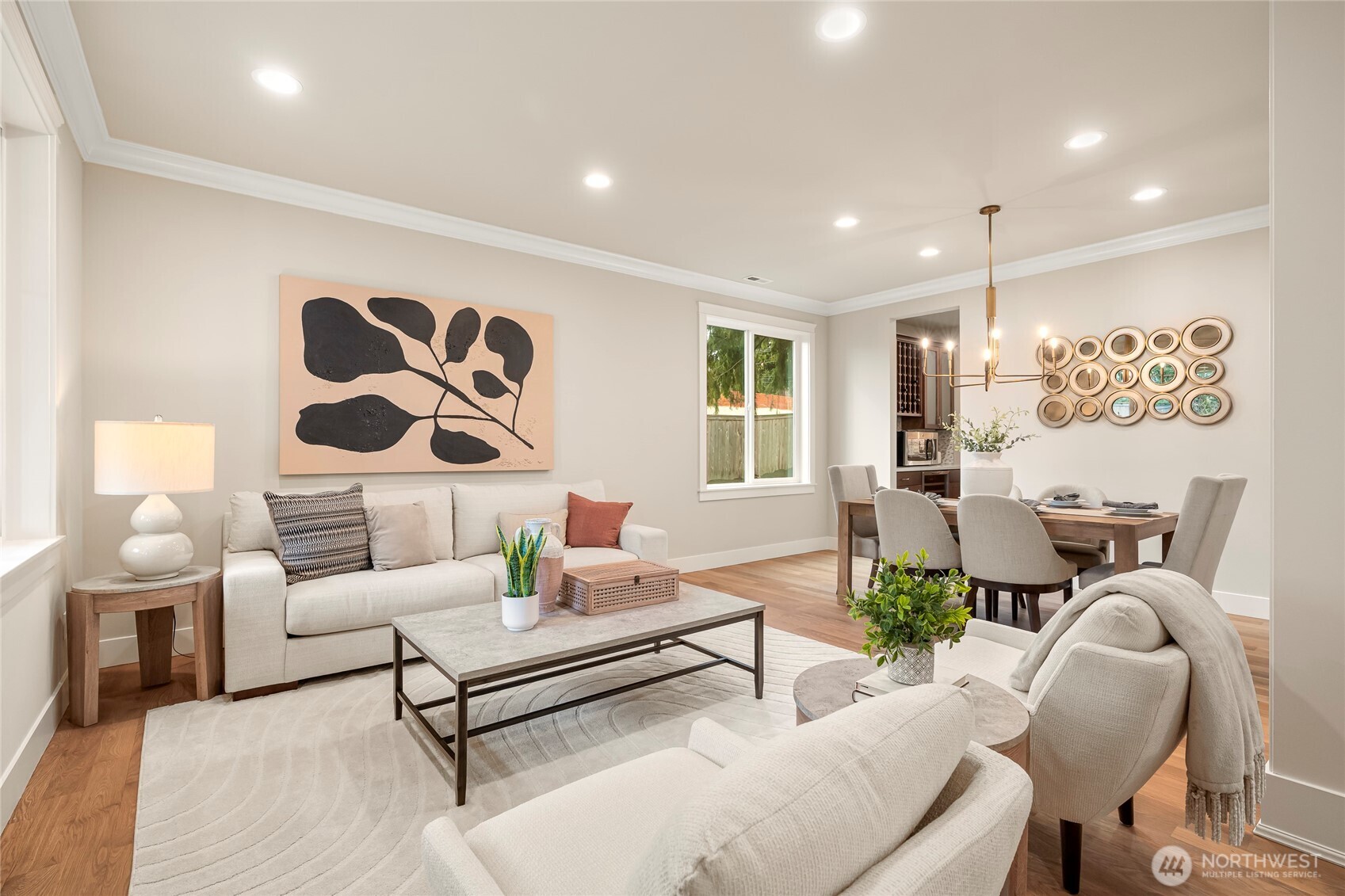 24026 Meridian Avenue South Bothell, WA 98021 - Photo 6 of 30 a living room with furniture and wooden floor