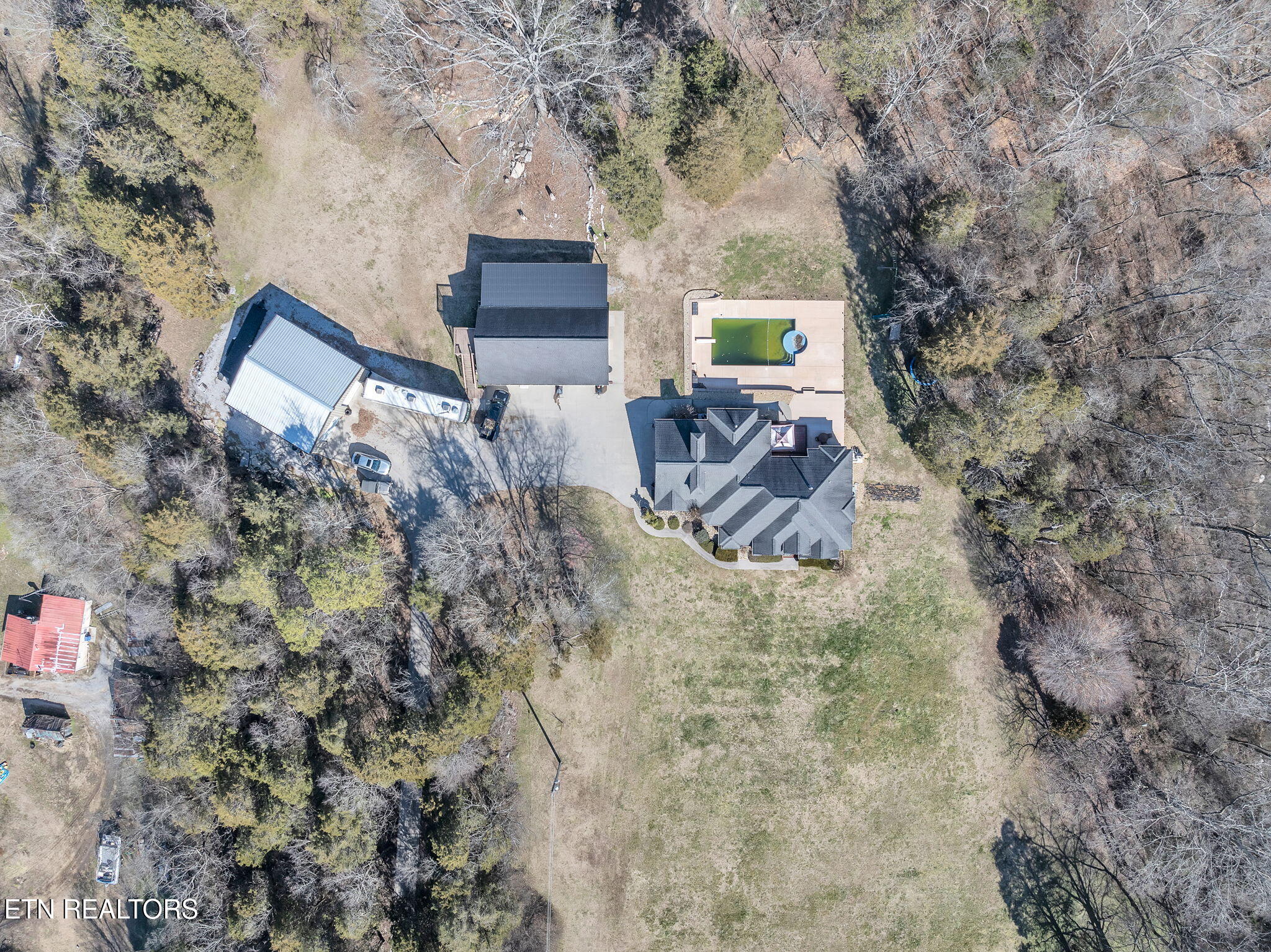 107 Brushy Valley Road Clinton, TN 37716 - Photo 53 of 58 107 Brushy Overhead View