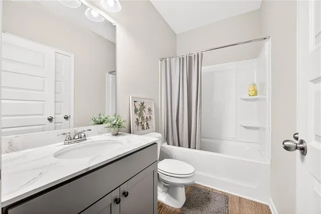 a room with furniture and a window