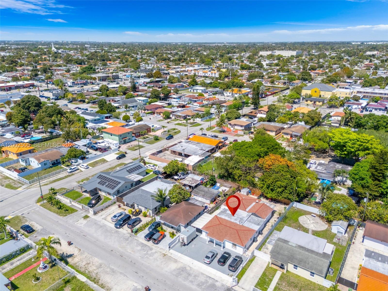 541 East 38th Street Hialeah, FL 33013 - Photo 14 of 14 an aerial view of residential houses with outdoor space