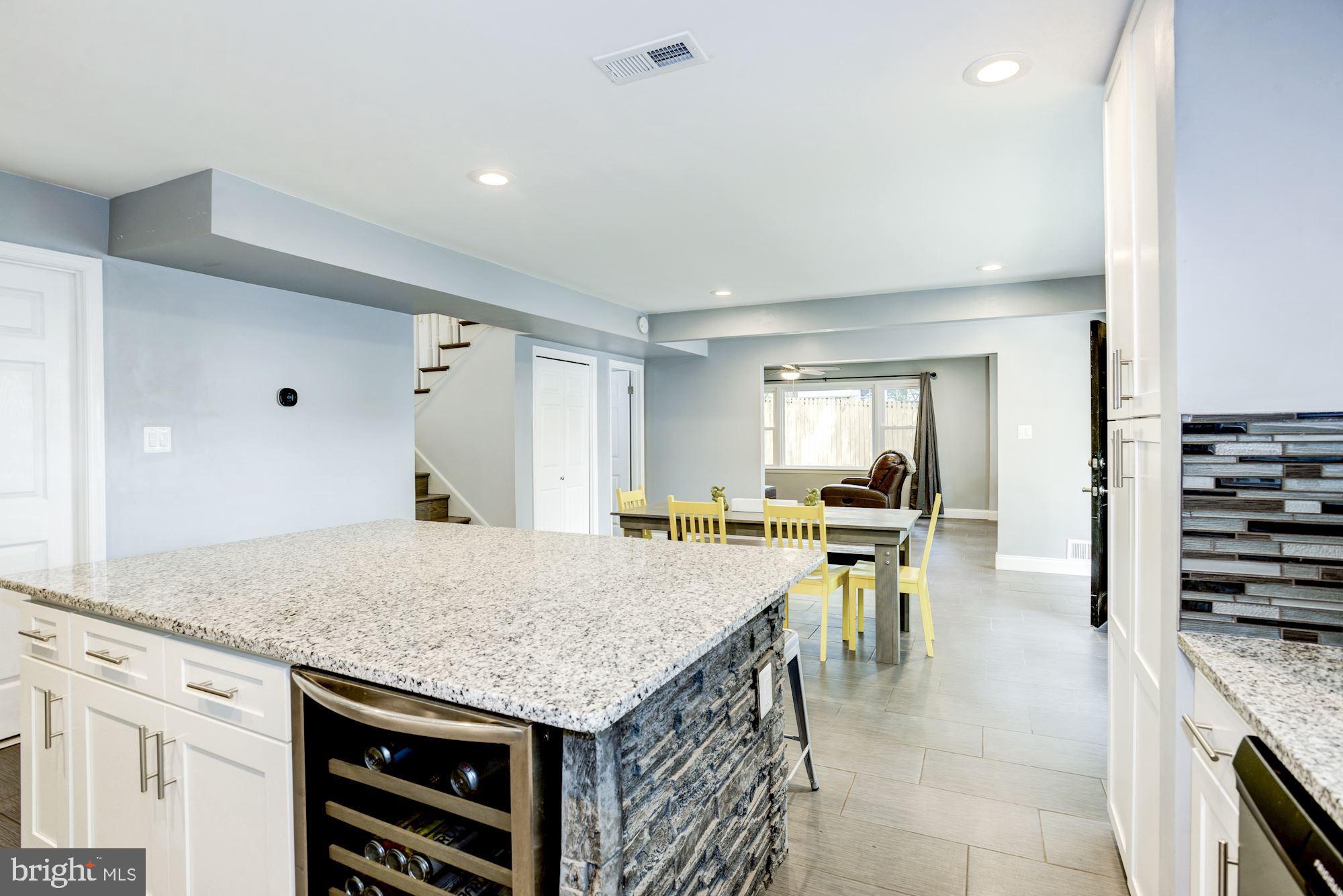 8410 Wagon Wheel Road Alexandria, VA 22309 - Photo 3 of 52 Wine fridge and custom kitchen