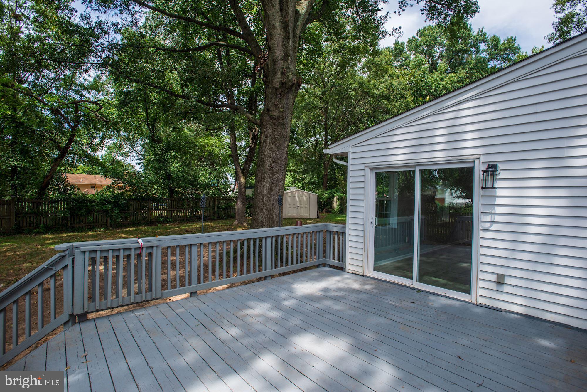 8410 Wagon Wheel Road Alexandria, VA 22309 - Photo 40 of 52 Large deck - freshly sealed/painted
