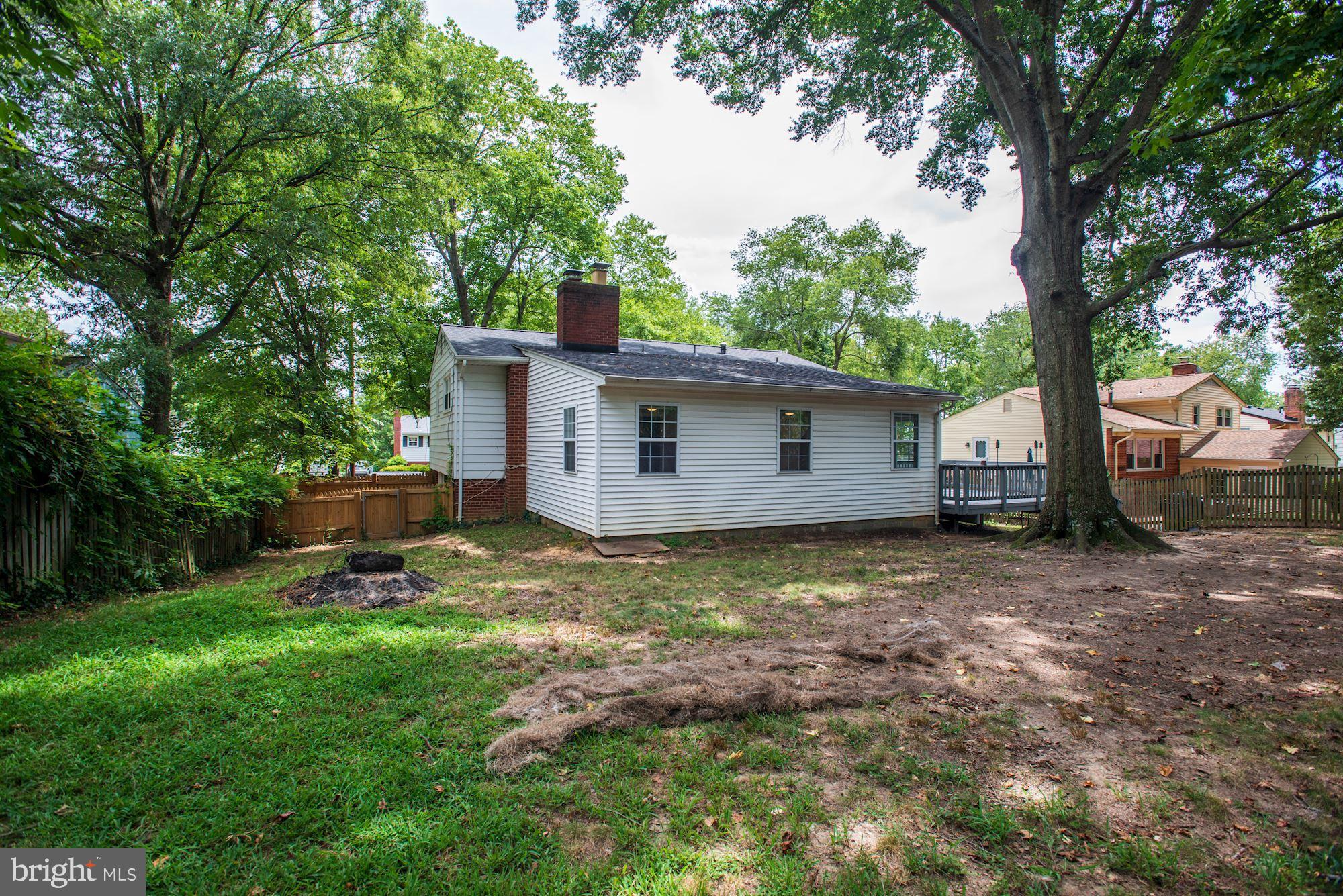 8410 Wagon Wheel Road Alexandria, VA 22309 - Photo 43 of 52 Huge backyard w/ separate garden