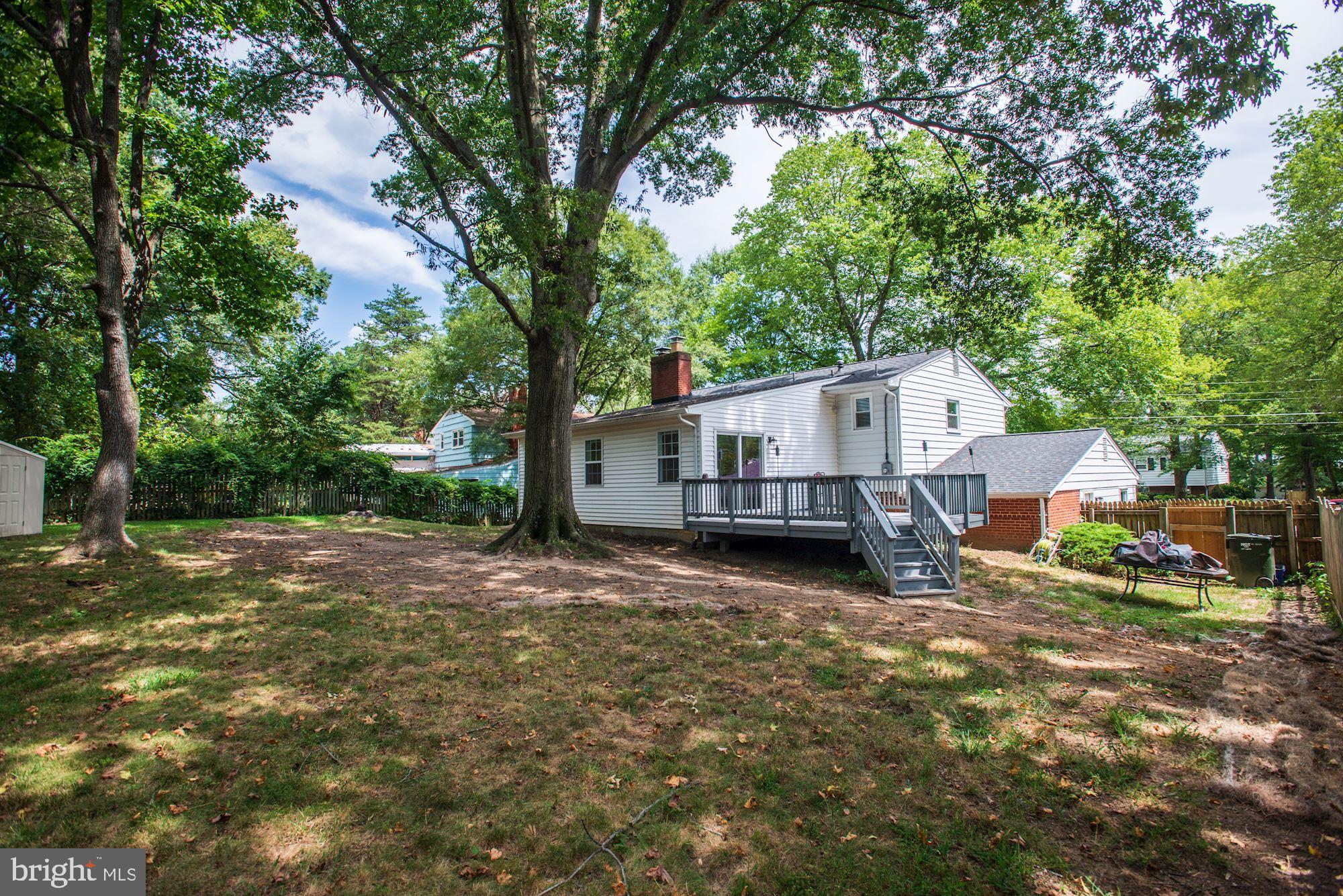 8410 Wagon Wheel Road Alexandria, VA 22309 - Photo 47 of 52 backyard