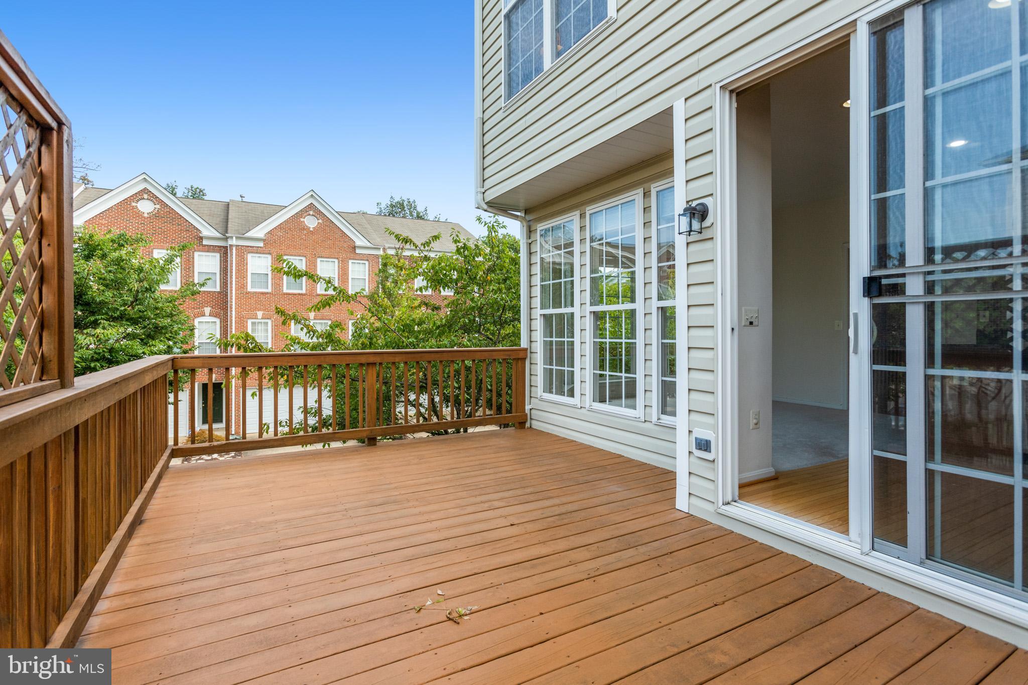 11508 Rabbit Run Terrace Silver Spring, MD 20904 - Photo 14 of 29 Deck toward kitchen