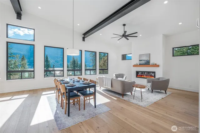 a view of a hallway view with staircase