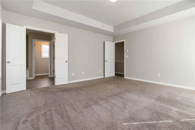 a view of empty room