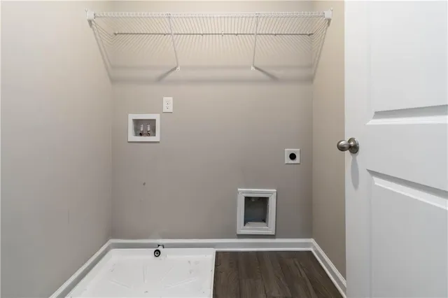 a view of a small space