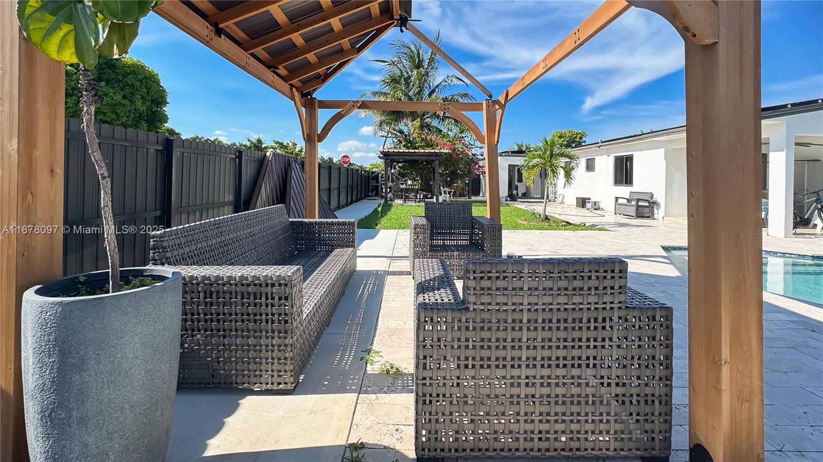 10370 Southwest 34th Street Miami, FL 33165 - Photo 12 of 47 a view of outdoor space and patio