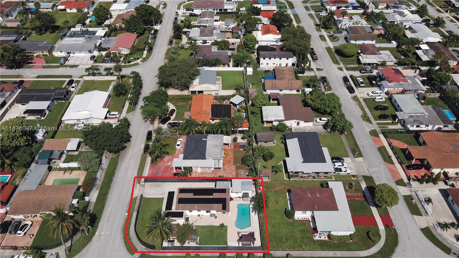 10370 Southwest 34th Street Miami, FL 33165 - Photo 43 of 47 an aerial view of residential houses with outdoor space