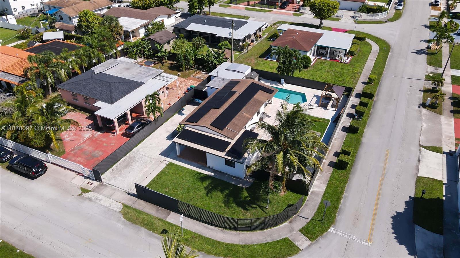 10370 Southwest 34th Street Miami, FL 33165 - Photo 47 of 47 an aerial view of residential house with outdoor space and street view