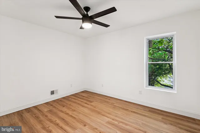 wooden floor in an empty room