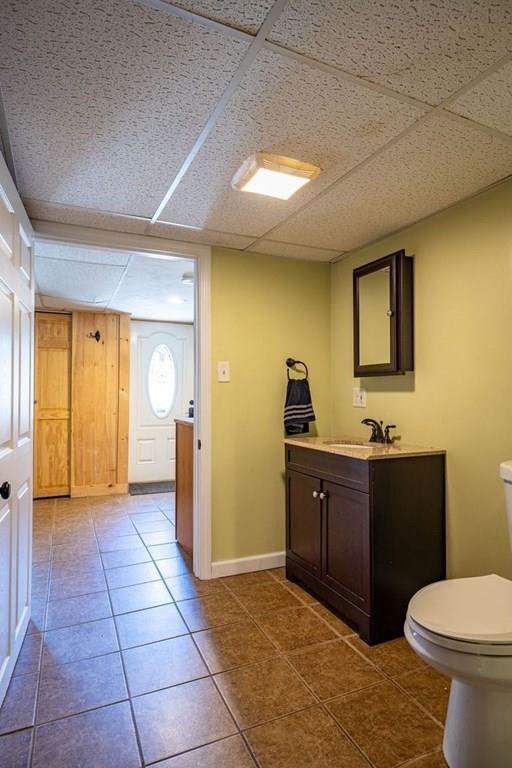 32 Maple Avenue Rutland, MA 01543 - Photo 30 of 42 a bathroom with a sink a toilet and mirror