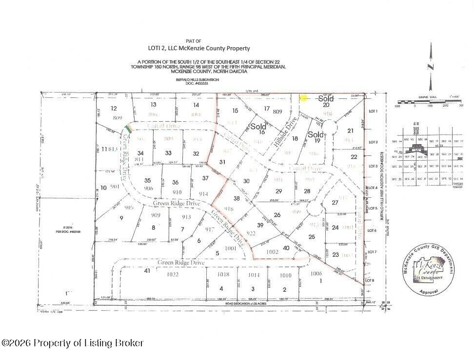 Tbd Mckenzie Ridge Watford City, ND 58854 - Photo 12 of 12 Lot_Map2