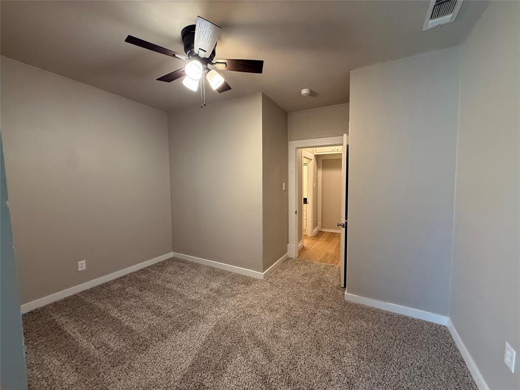 10109 Clark Airfield Road Justin, TX 76247 - Photo 23 of 24 Another angle on "upstairs" bedroom. The closet for this room is right behind the bedroom door.