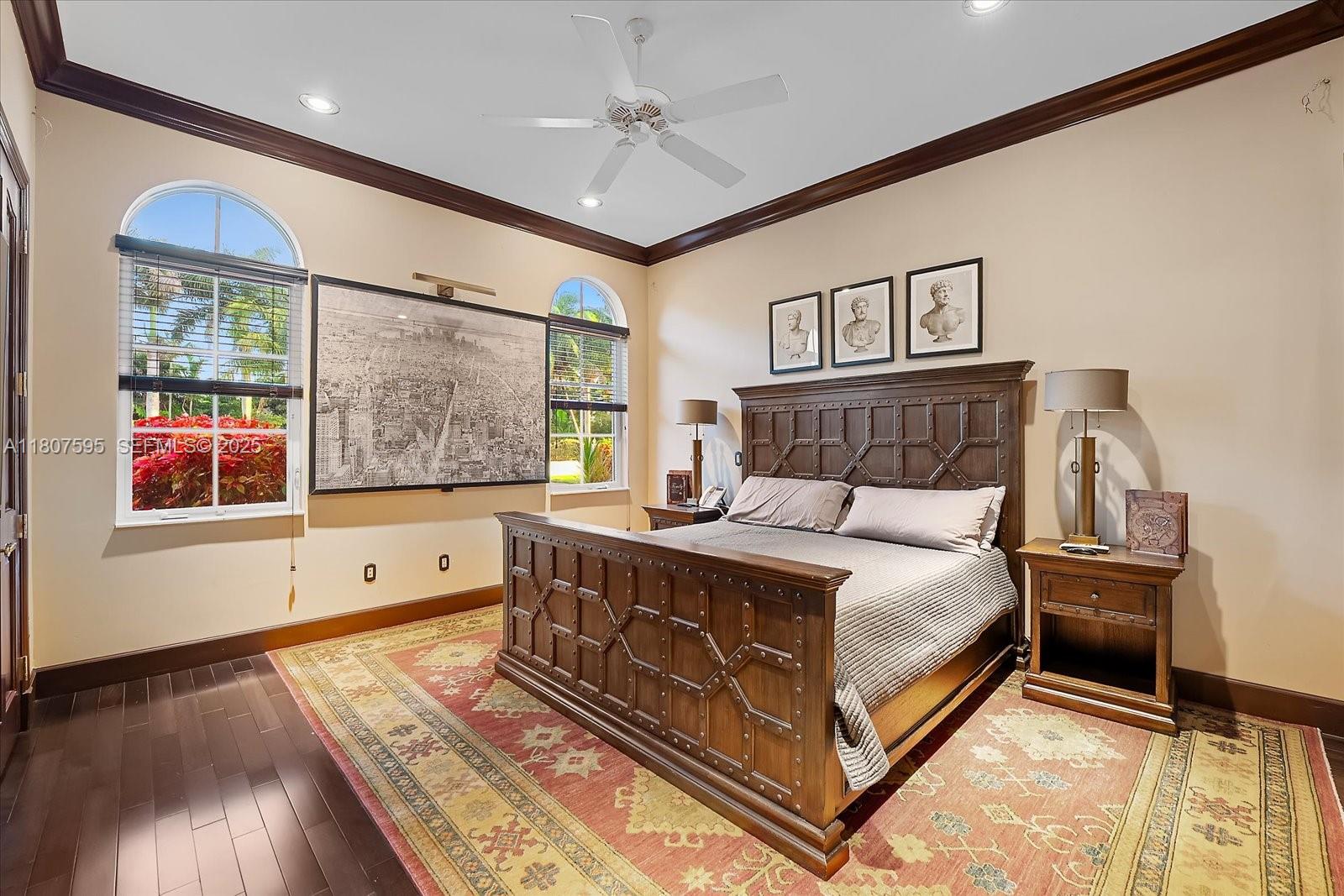 18451 Southwest 158th Street Miami, FL 33187 - Photo 18 of 45 a bed room with a bed and a window