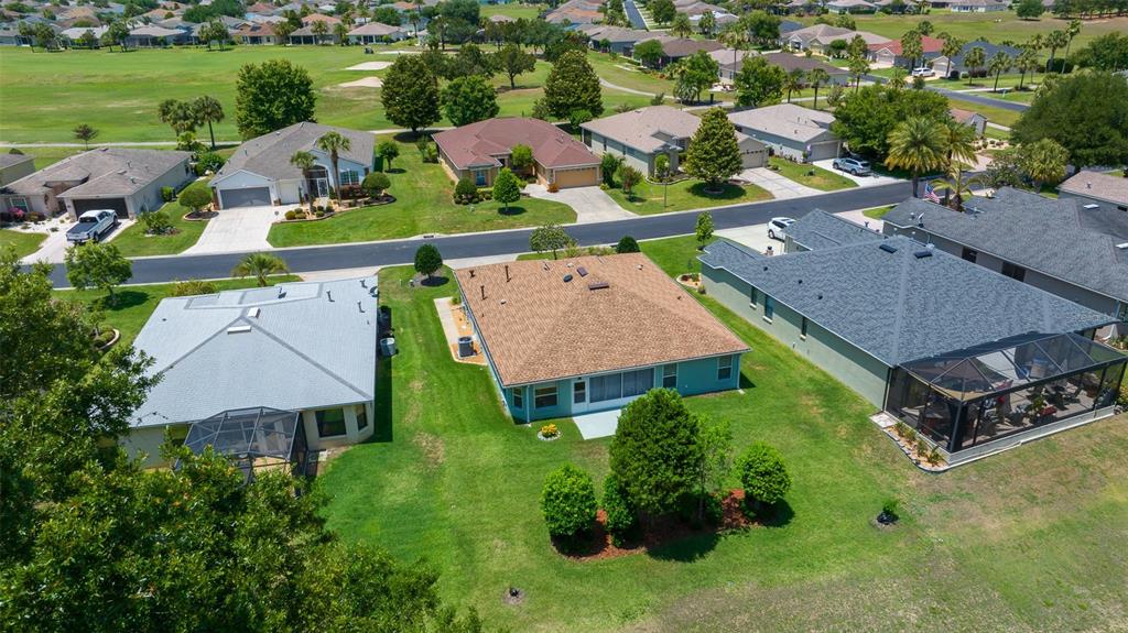 16193 Southwest 14th Avenue Road Ocala, FL 34473 - Photo 55 of 74 an aerial view of a house with a garden