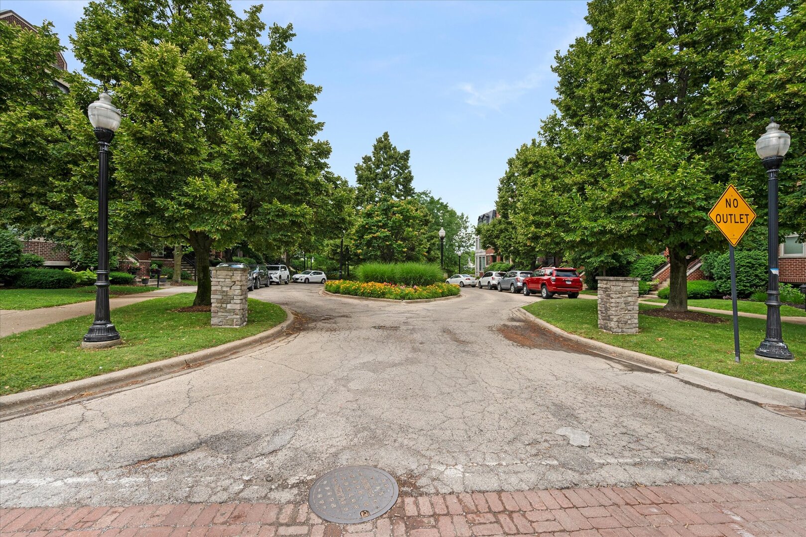 1319 West 32nd Place Chicago, IL 60608 - Photo 46 of 46 a view of road with houses and trees in the background