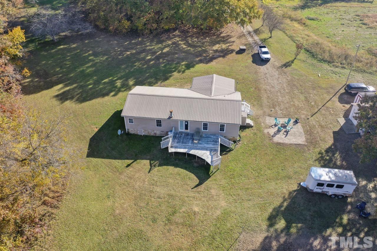 1231 Stoney Mountain Road Rougemont, NC 27572 - Photo 11 of 45 a aerial view of a house with a yard
