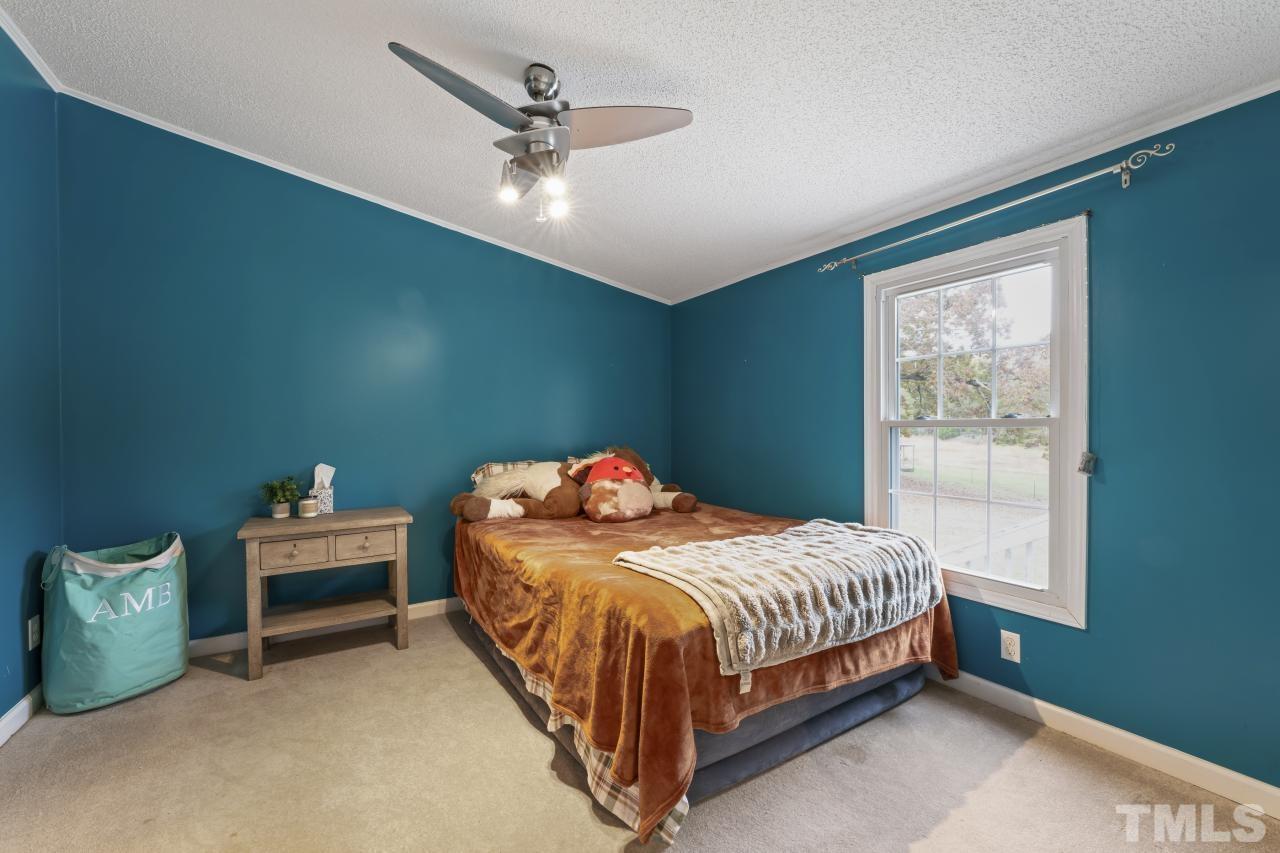 1231 Stoney Mountain Road Rougemont, NC 27572 - Photo 32 of 45 a bedroom with a bed and window