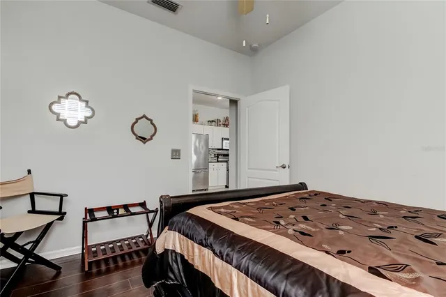 a view of a backyard with a patio