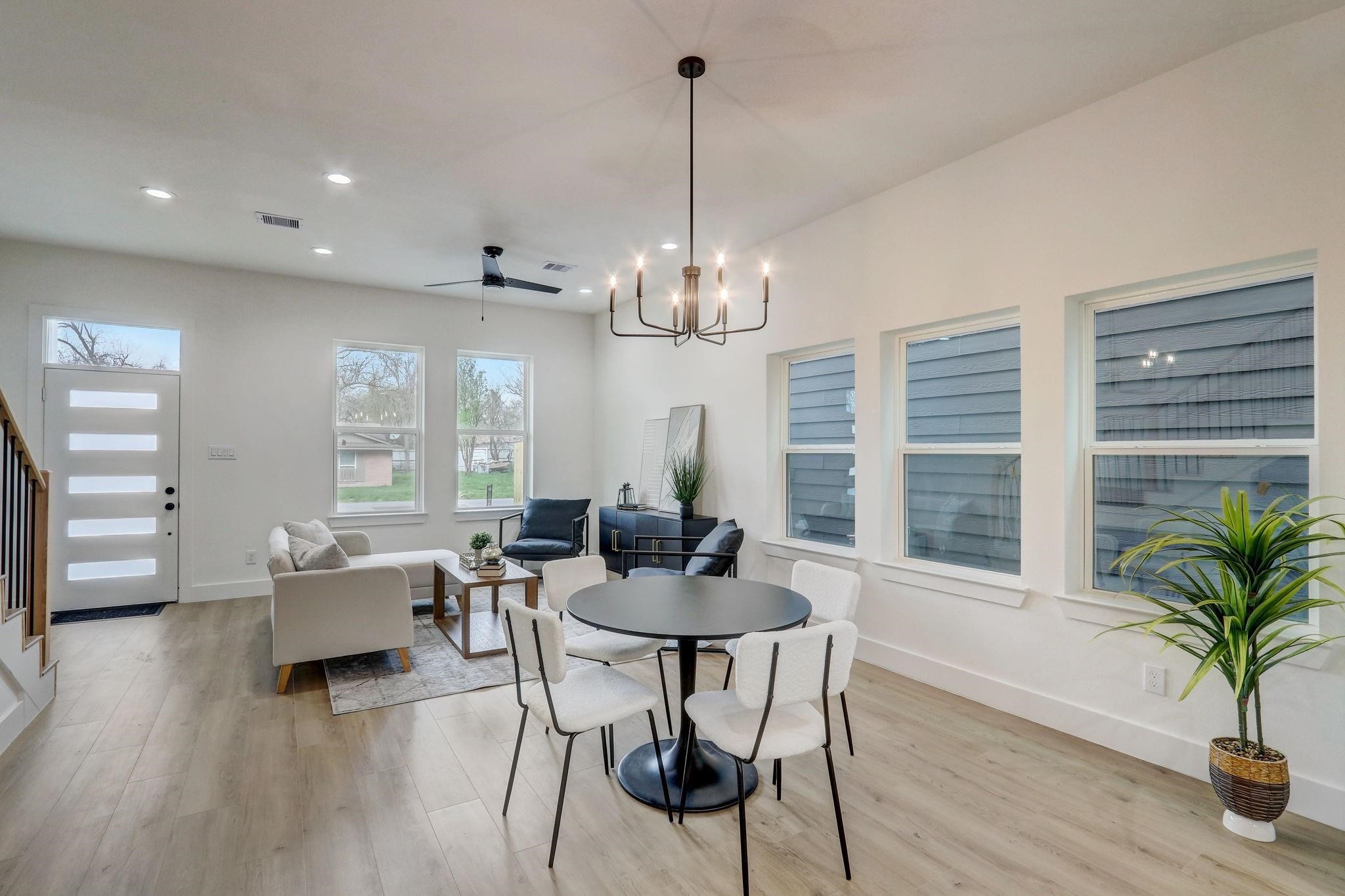 1211 Dewalt Street Houston, TX 77088 - Photo 5 of 28 a living room with furniture and a large window