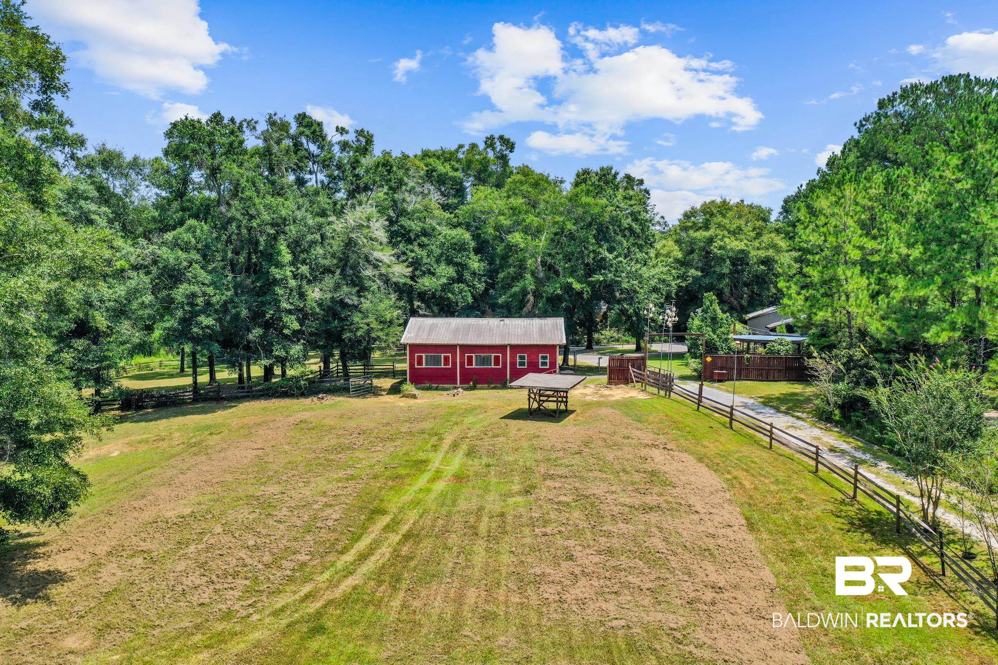 8321 Dixon Road Bay Minette, AL 36507 - Photo 70 of 79 View of yard with an outbuilding and a rural view