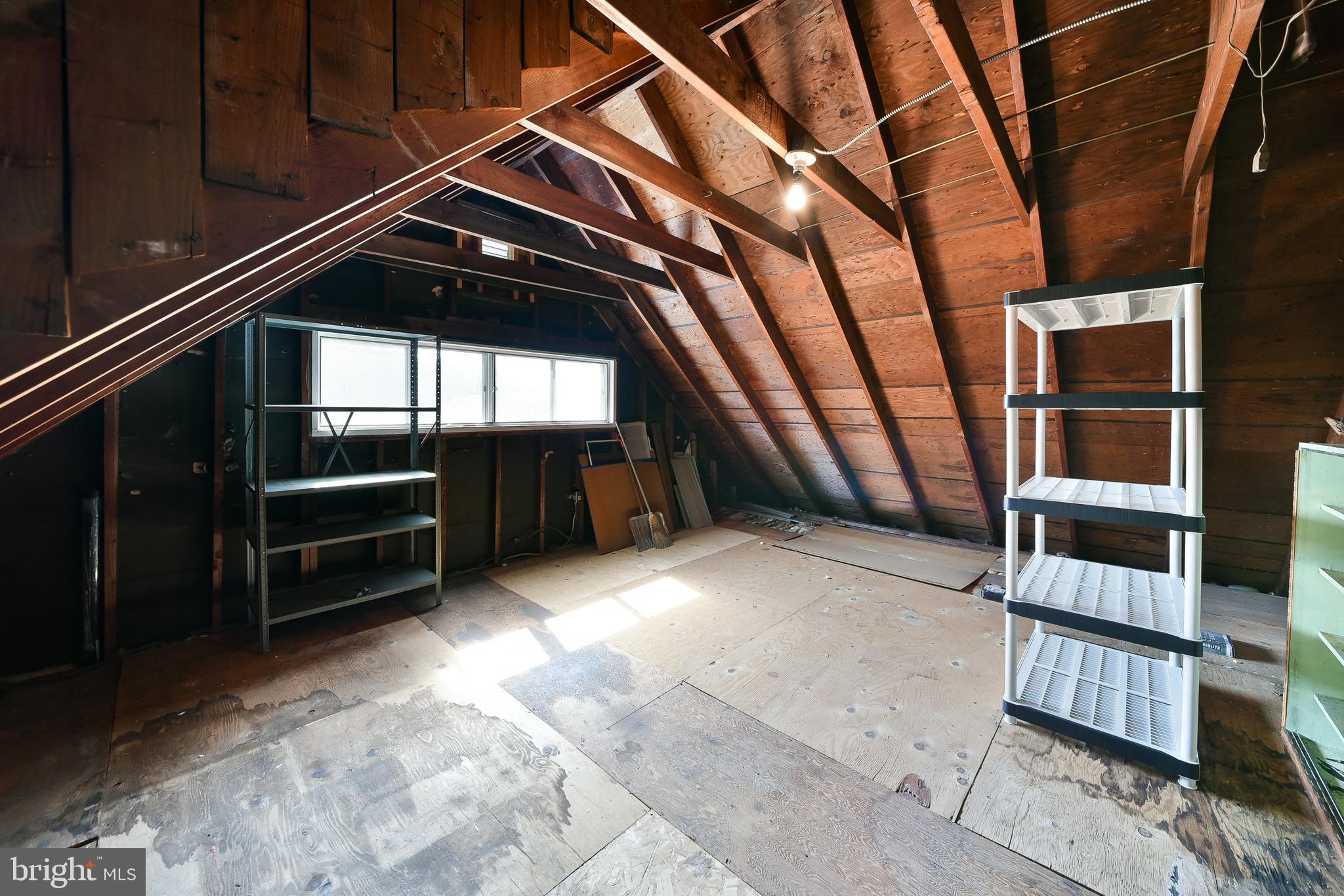 63 Ice Pond Road Levittown, PA 19057 - Photo 18 of 25 Unfinished 2nd floor Attic Make it your own