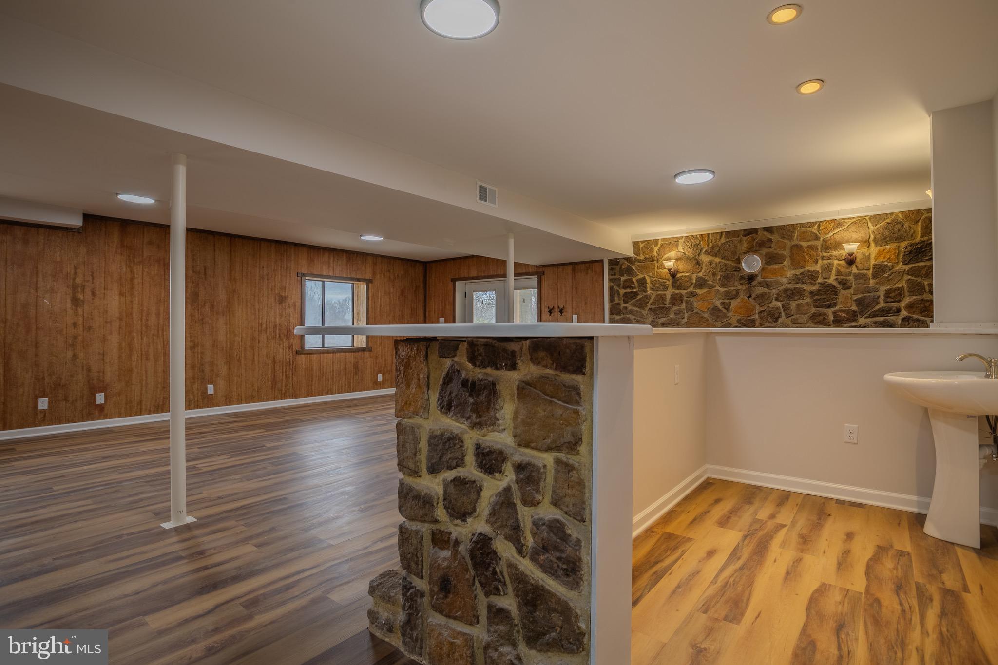 3456 Co Rte 9/9 Hedgesville, WV 25427 - Photo 24 of 40 Downstairs family room with Wet Bar