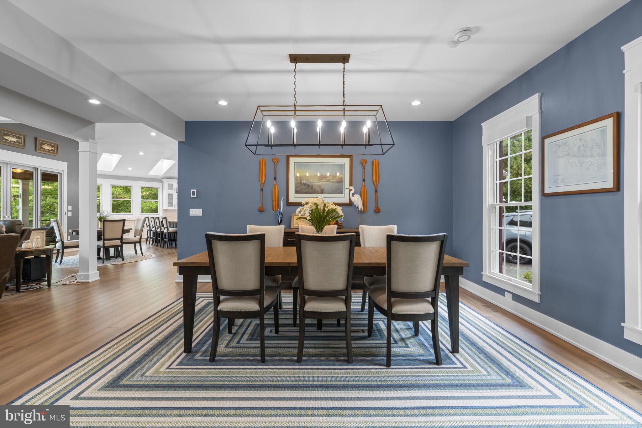 798 Creek View Road Severna Park, MD 21146 - Photo 6 of 72 a view of a dining room with furniture window and wooden floor