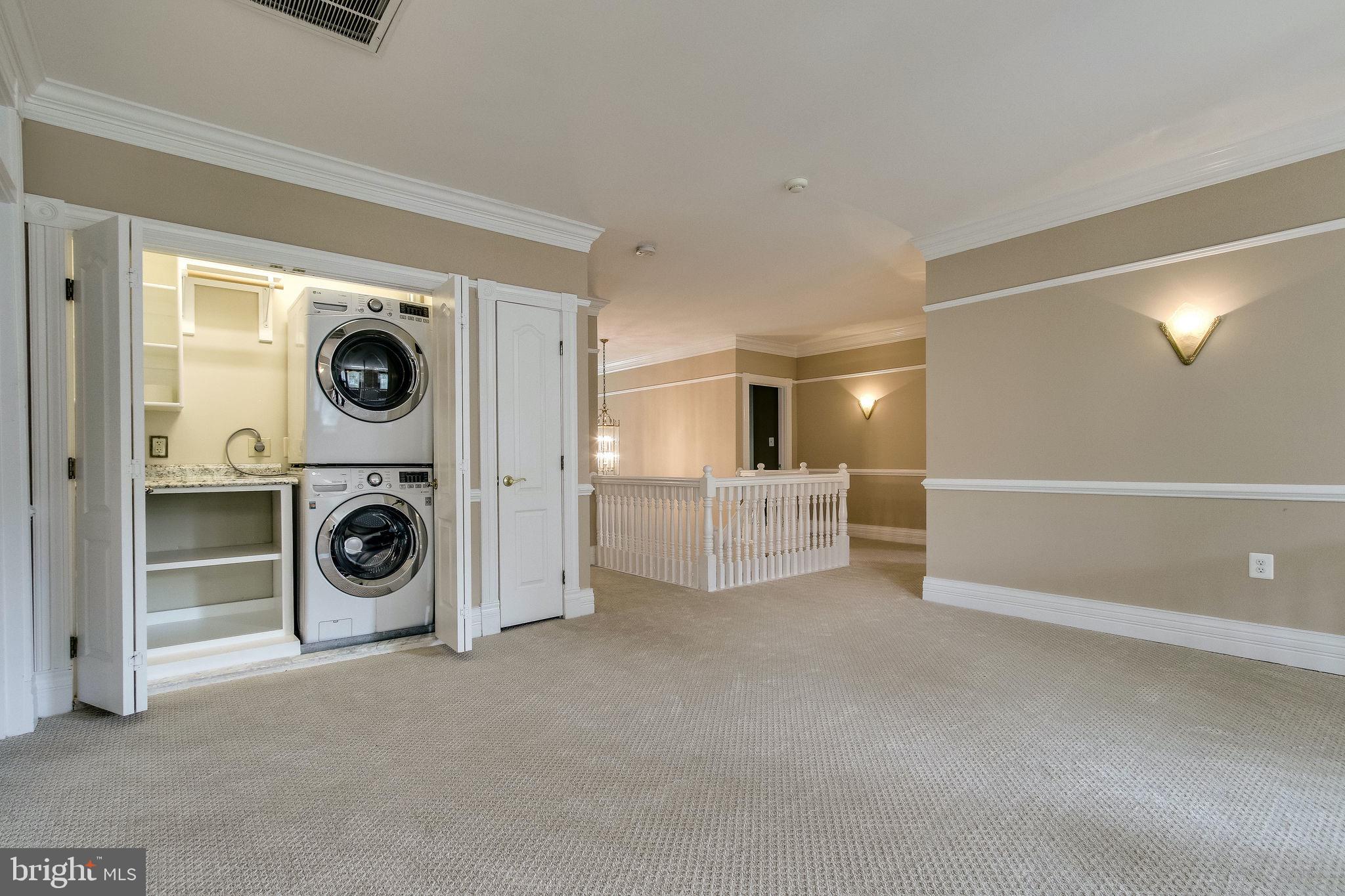 6570 Old Chesterbrook Road McLean, VA 22101 - Photo 40 of 69 Washer and dryer conveniently near the bedrooms