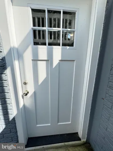 a view of an entryway